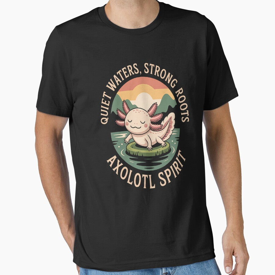 Axolotl Spirit Quiet Waters Grounding Energy by CottonCandyPrin