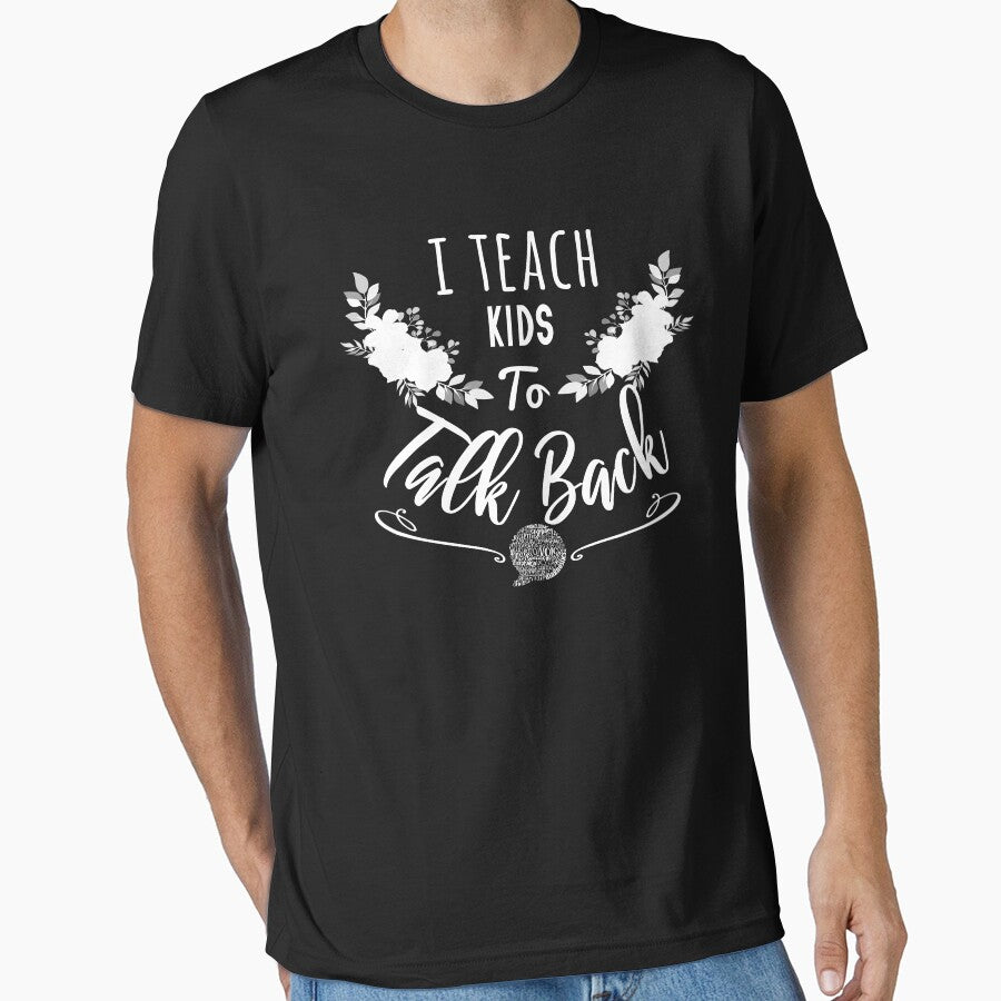 Speech Pathologist Personalized Gift , I Teach Kids To Talk Back by majidkacm