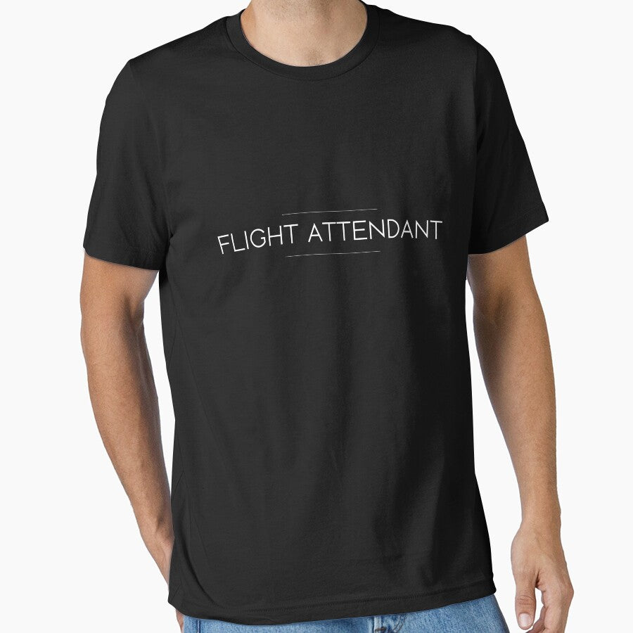 Flight Attendant minimalistic design by StudioRedKoala