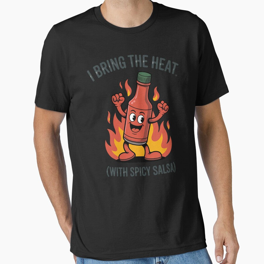 I Bring The Heat Spicy Salsa Hero Food by LittleDame