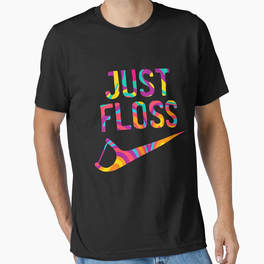 Just Floss Funny Dental Oral Hygienist RDH Dentist Assistant by HelgaSchwarz
