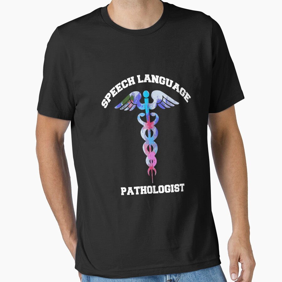 Slp Speech Language Pathologist Medical Caduceus Gifts by zubakbrita