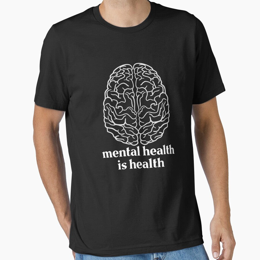 Mental Health Is Health Mental Health Awareness Month Gear by DynamicDesign