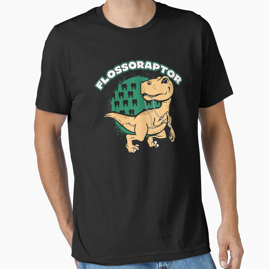 Flossoraptor Funny Dental by norwoodcarney
