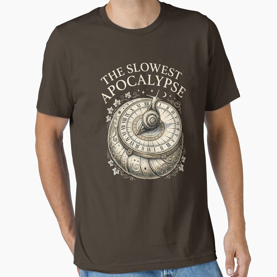 The Slowest Apocalypse Vintage Snail Antique Engraving by SplashTastic