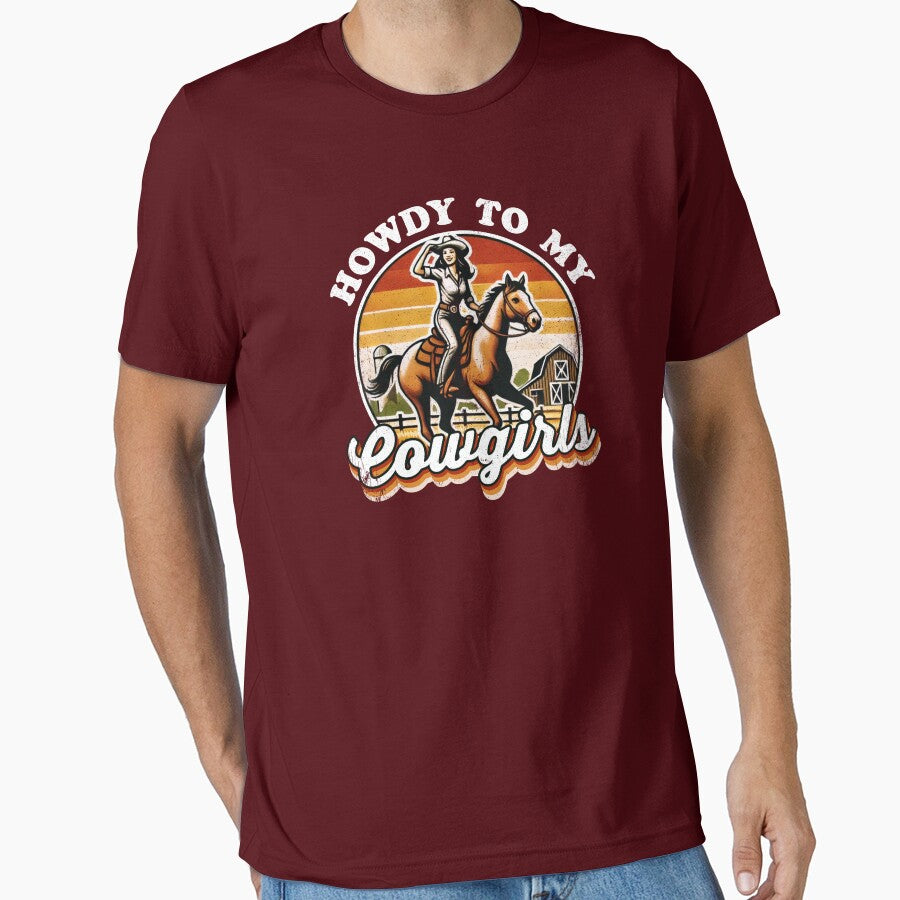 Howdy to My Cowgirls by DetourShirts