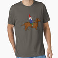 Gnome Riding a Dachshund by Viva Sweet Love by vivasweetlove