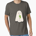 Cute Matcha Ghost – Kawaii Tea Shirt by Kasad