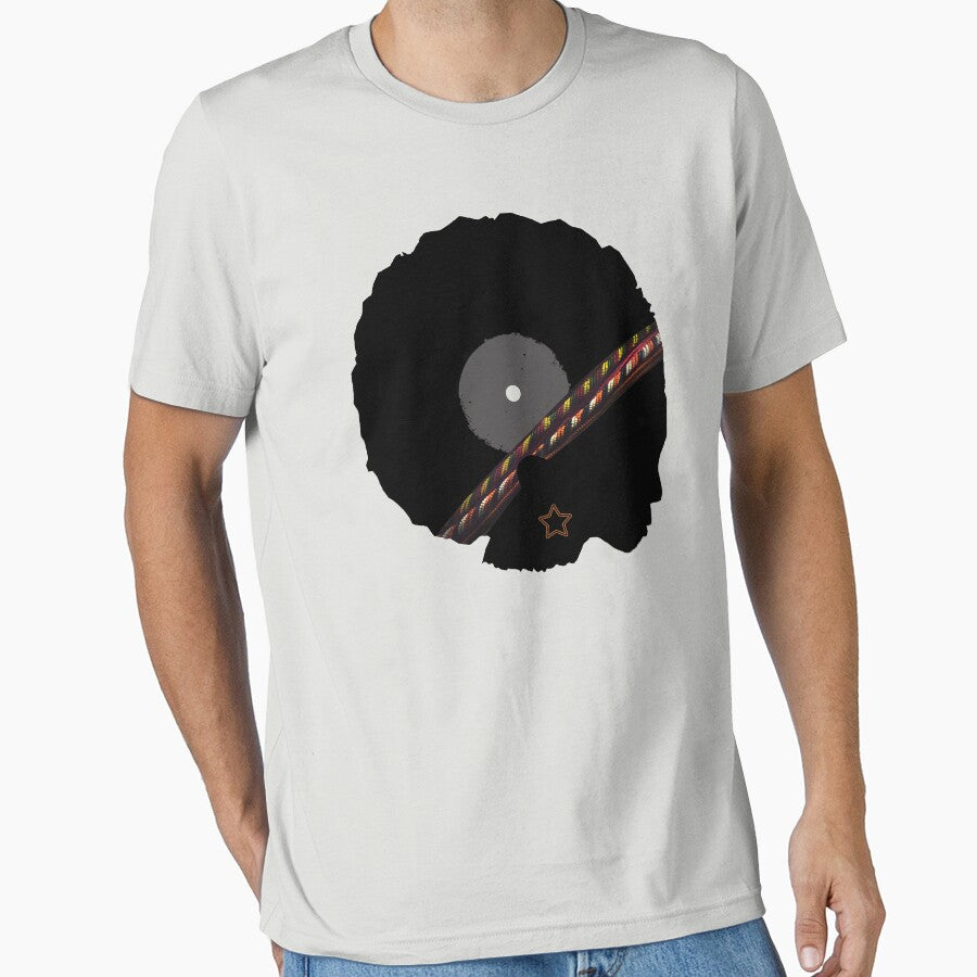 Afro Vinyl Record - African Woman by Denis Marsili