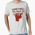 Sometimes You Have to Wing It by Fun Funky Designs