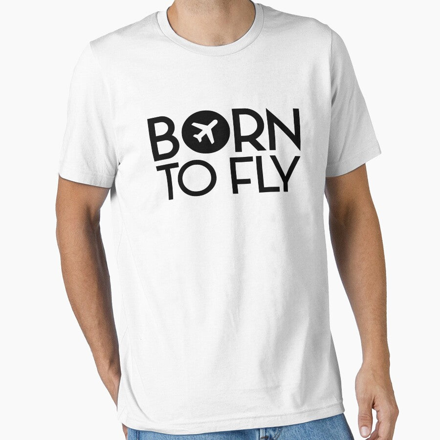 Born to fly - Flight Attendant Flight Attendent Cabin Crew by Shirt-Expert