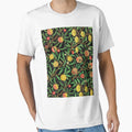 Vintage Fruit and Floral Pattern – Botanical Retro Illustration - William Morris by Gold Turtle  Lina