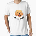 Life Is Golden Dog Love Funny by miracletee