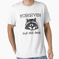 Forgiven But Still Feral Raccoon Humor by Ali-printshop