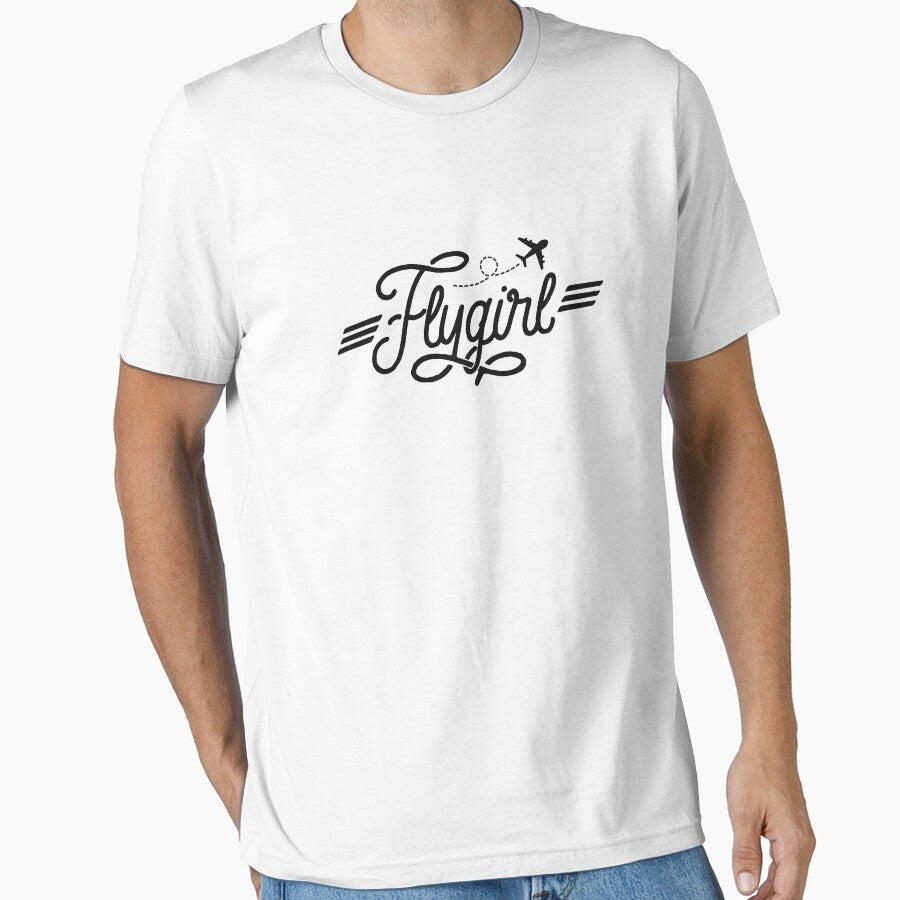 Flygirl Vintage Aviation Shirt Pilot Gift Flight Attendant by 14thFloor