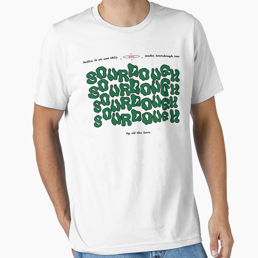Sourdough University Tshirt Funny Sourdough Shirt Baking Shirt for men by spesialartforu