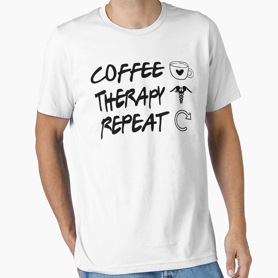 Physical Therapist Coffee Addict , Physical Therapist Life ,Physiotherapist And Coffee,CoffeeTherapy Repeat by majidkacm
