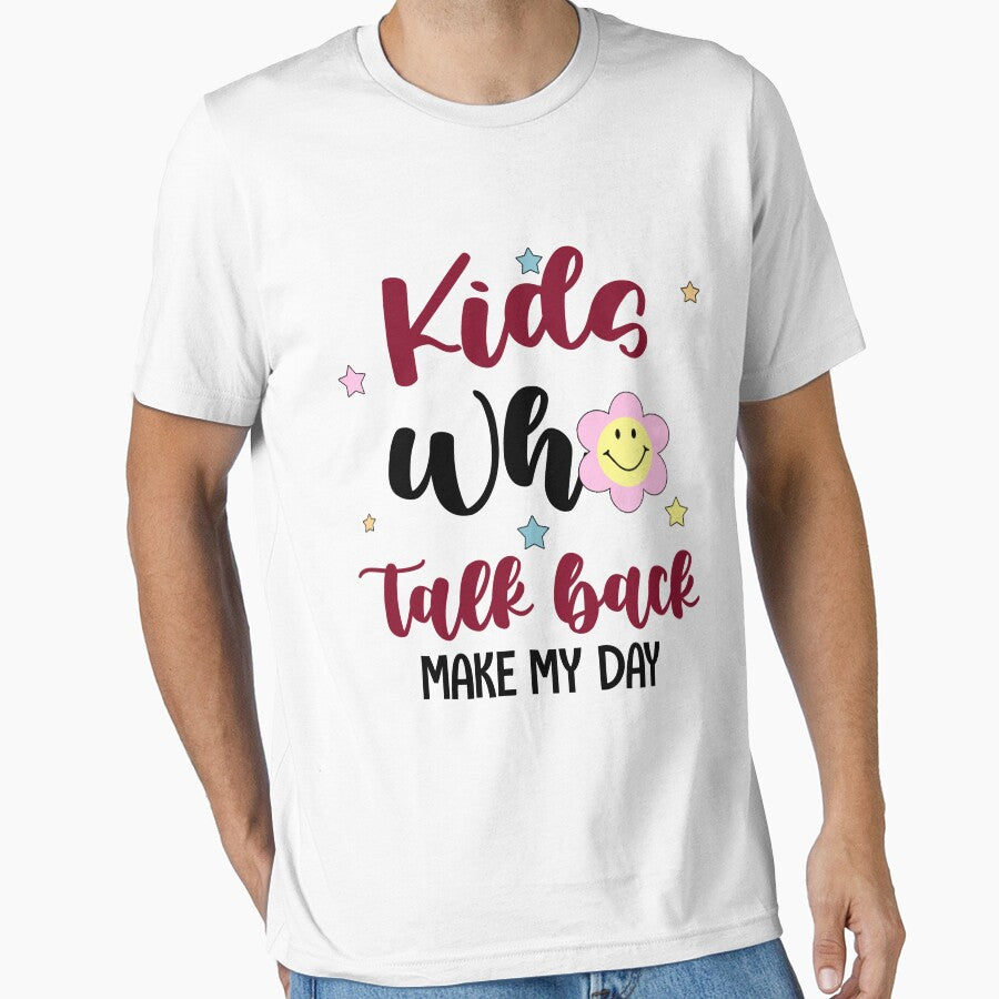 Kids Who Talk Back Make My Day Speech Language Pathologist Gifts For Women Men, Speech Pathology Week Appreciation Gifts For Speech Therapist, SLPA by medroc
