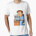 Camera Off, Productivity On – Funny Pajama Worker Tee by EcoArtTees