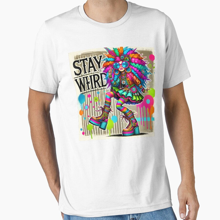 Stay Weird – Quirky and Fun Typography Design by ArtfullyJua