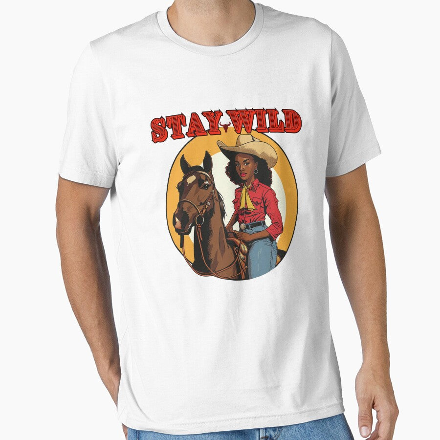 Stay Wild Cowgirl (Yellow Scarf) by Seedcap7