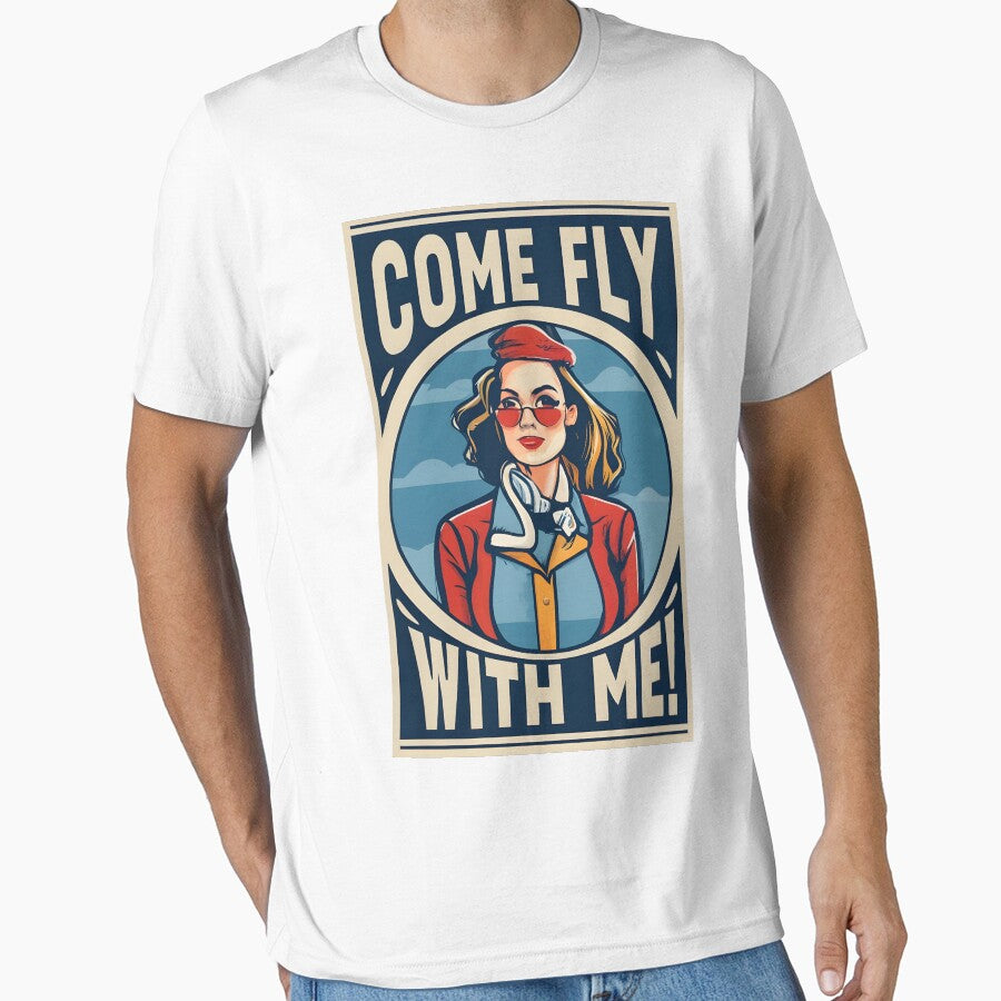 Come Fly With Me, Scandinavian Stewardess by AspectArtWorks
