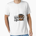 Running On WiFi & Coffee – Remote Life Tee by EcoArtTees