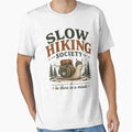 Slow Hiking Society Nature Snail Adventure by TeeVerse27