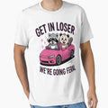 Get In Loser We’re Going Feral Raccoon Opossum by TheRetroStyle