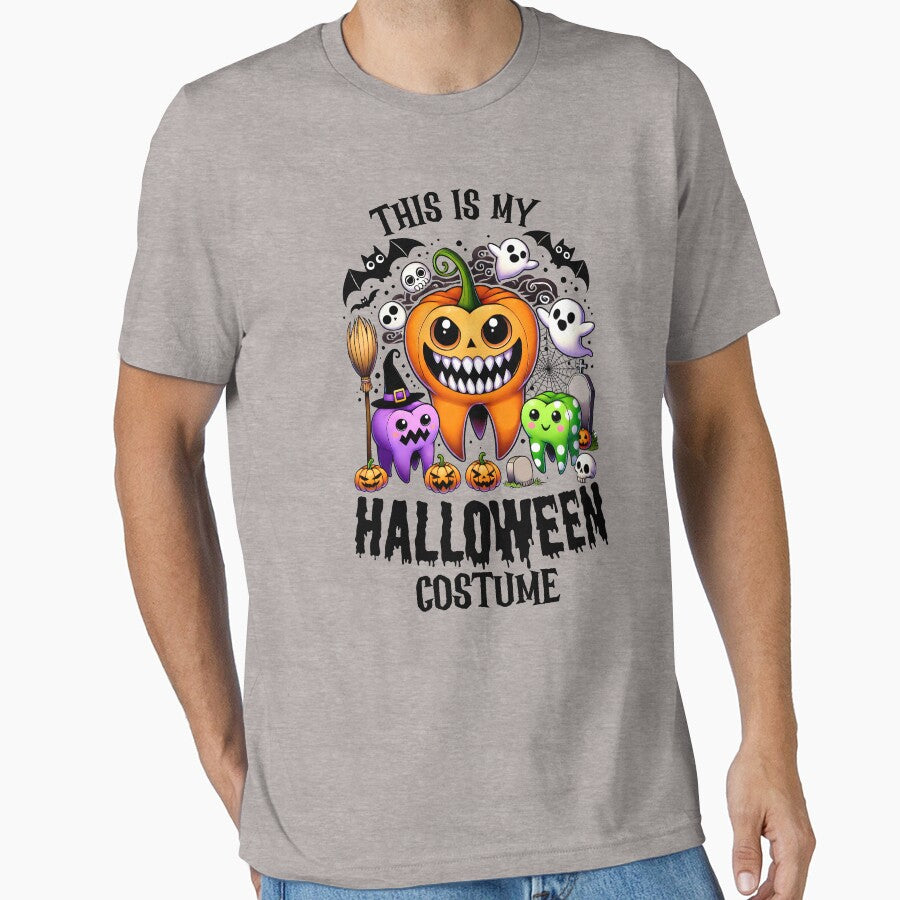 This is My Halloween Dental Costume, Funny Halloween Teeth Dentist by WanderTravels