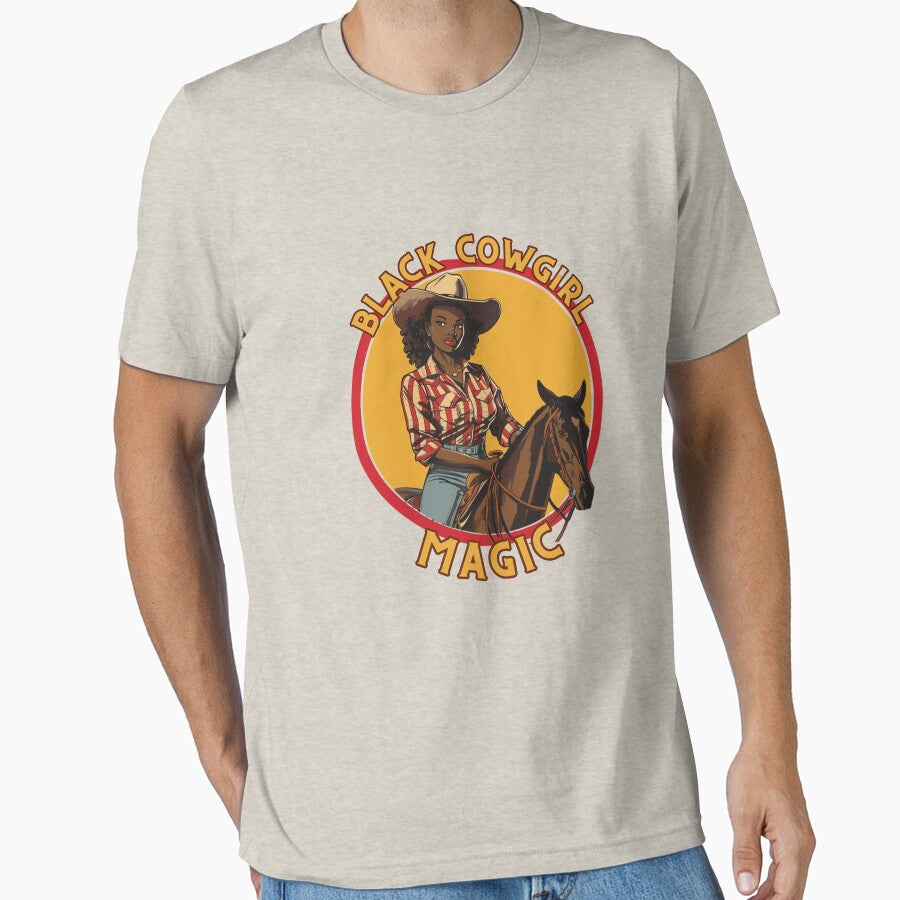 Black Cowgirl Magic (Yellow Stripe) by Seedcap7