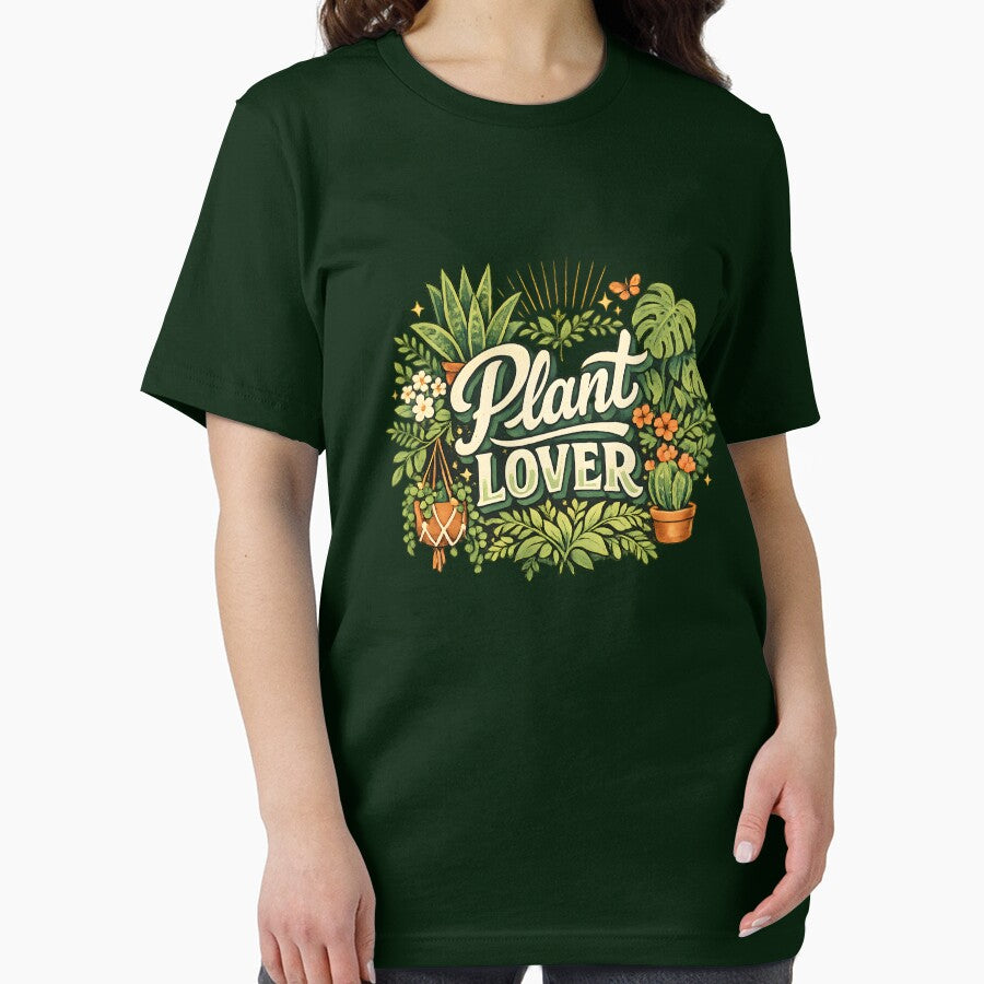 Plant Lover Botanical Jungle Illustration by blankTeeShirt