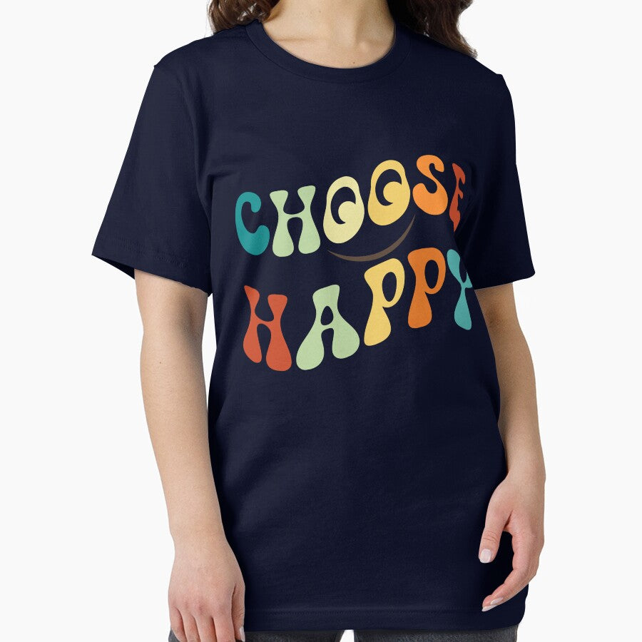 Choose Happy Smile Face Motivate Inspire Choose Happy Gear by DynamicDesign