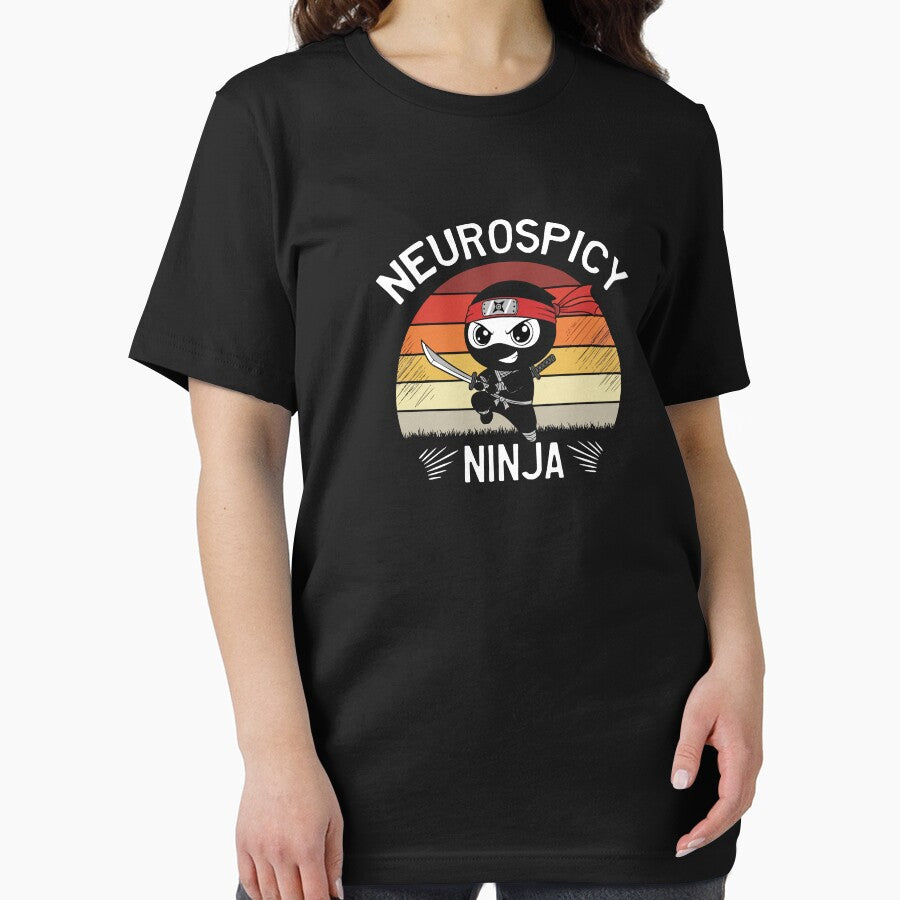 Neurospicy Ninja – Cute Colorful ADHD & Neurodivergent Design by Suzy Perez Art
