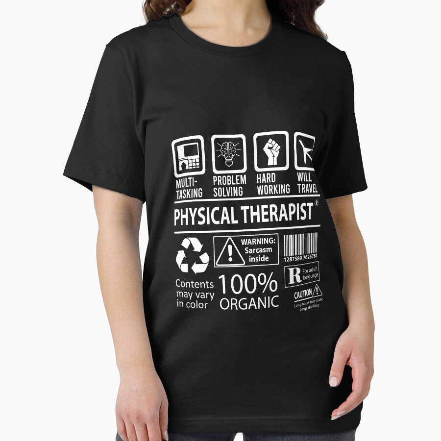 Physical Therapist T Shirt - Multitasking Job Gift Item Tee by uillamab