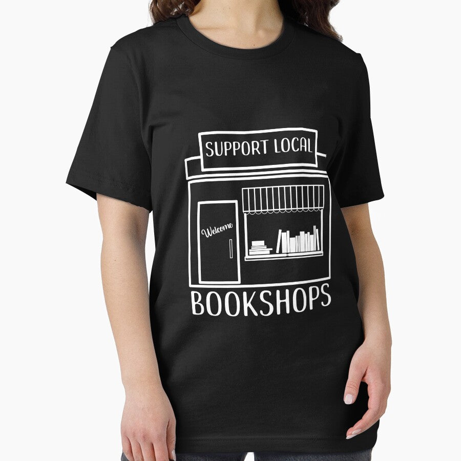 Support Local Bookshops Book Lover Small Business Saturday graphic by doodabobs