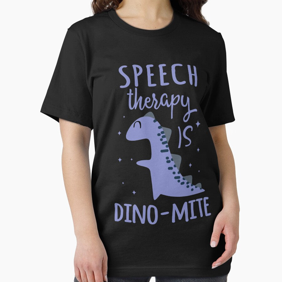 SLP Dino-Mite Funny Speech Therapy Gift by majidkacm