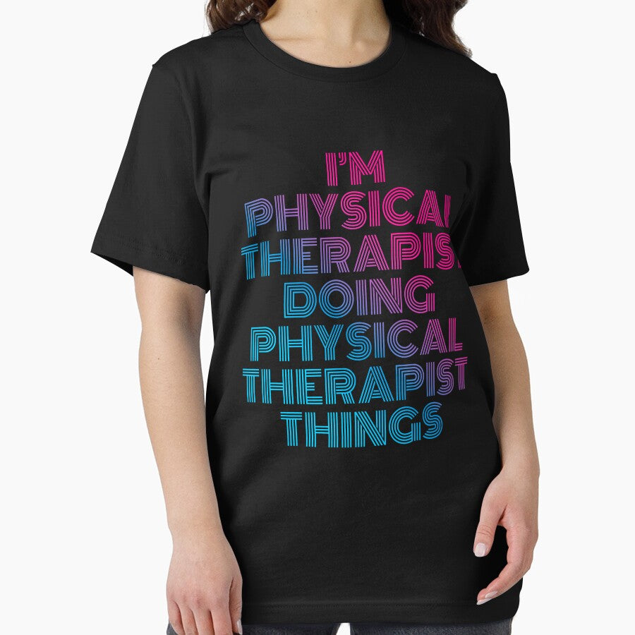 I'm Physical Therapist Doing Physical Therapist Things Retro Neon by SVPOD
