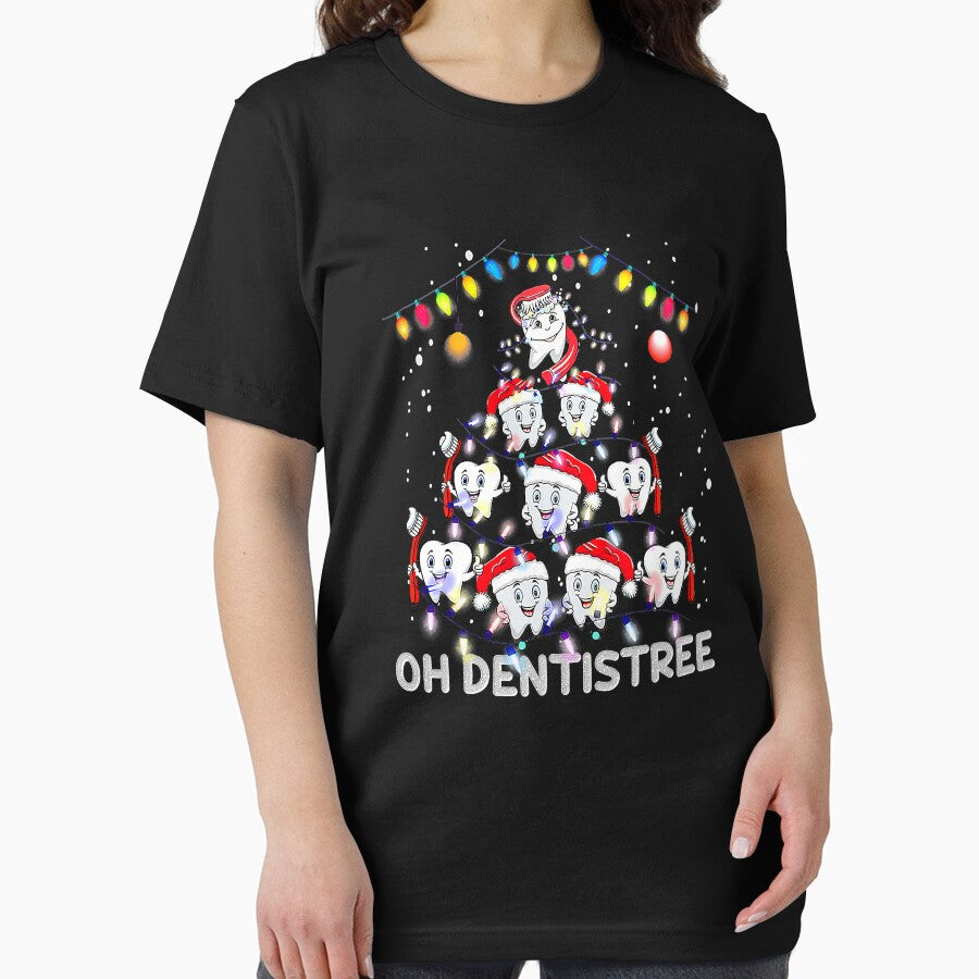 Oh Dentistree Christmas Dentist Funny Xmas Dental Assistant by NevaehRey