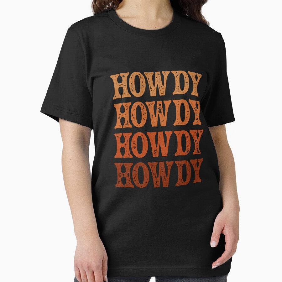 Howdy Rodeo Western Country Vintage Southern cowgirl by Go-Fun