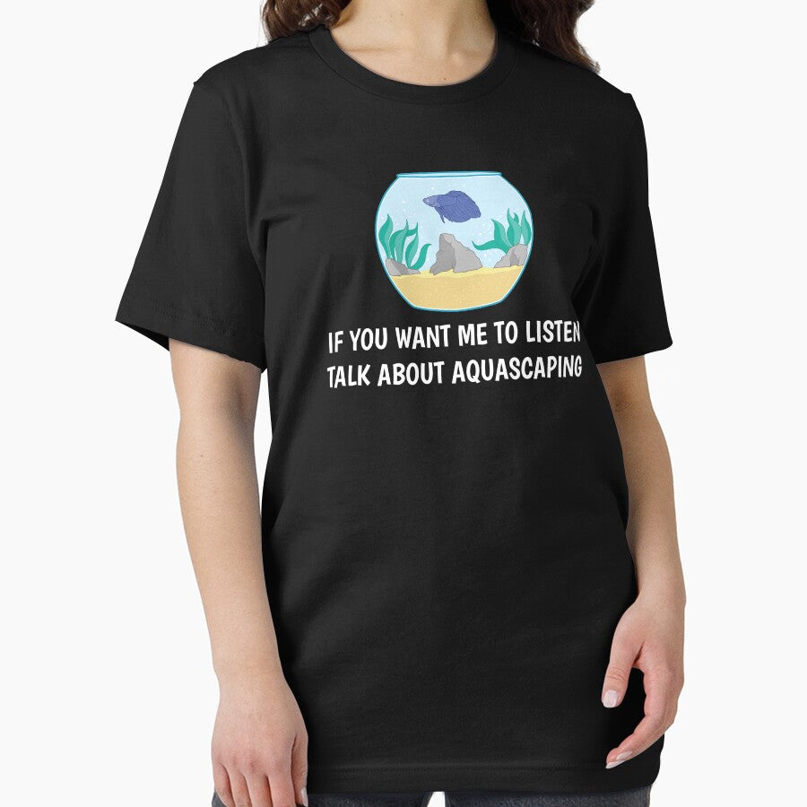 Talk About Aquascaping Fishkeeping Gift design by jakehughes2015