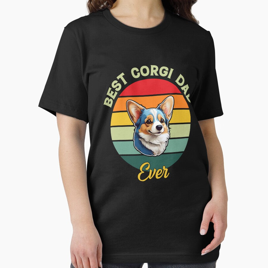 Best Corgi Dad Ever T-shirt Design by Faysalfashion
