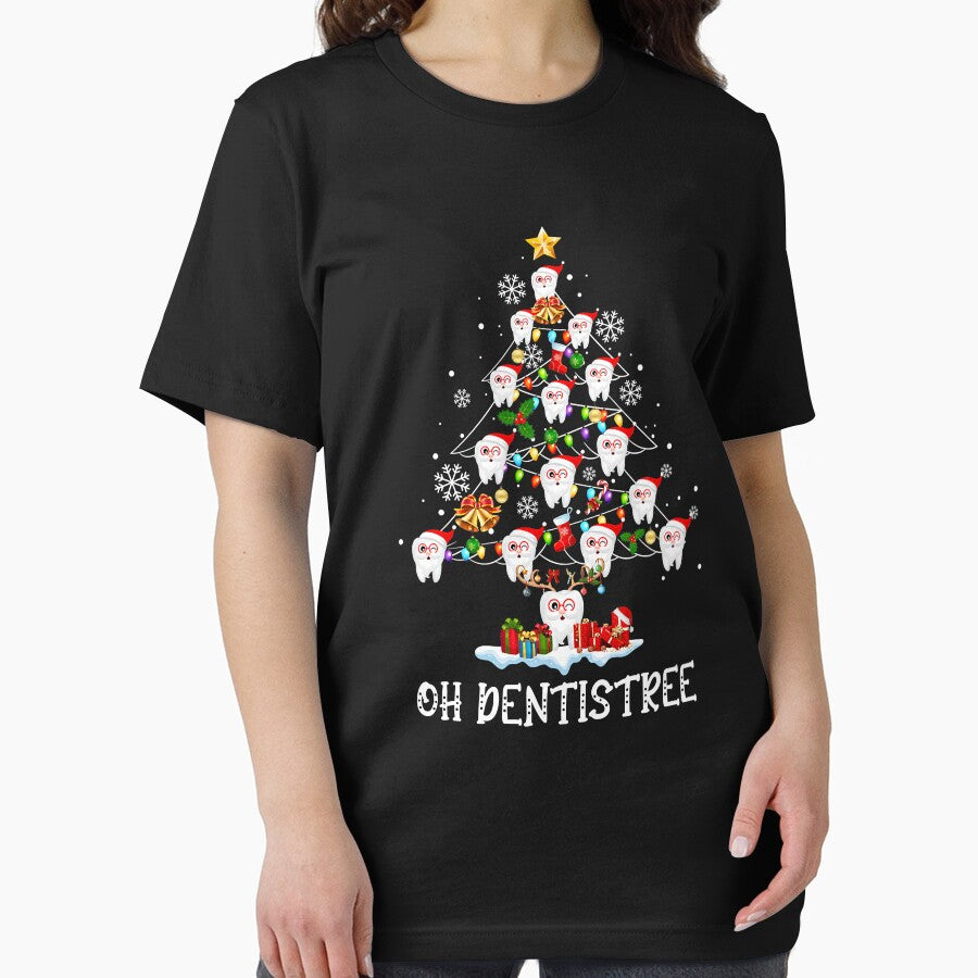 Christmas Oh Dentistree Xmas Tree Dental Hygiene Dentist by norwoodcarney