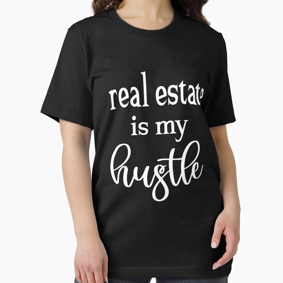 Real Estate is my Hustle Tee / Real Estate Agent T-Shirt / Real estate gifts / House Home Closing / Moving Gift by alikassi