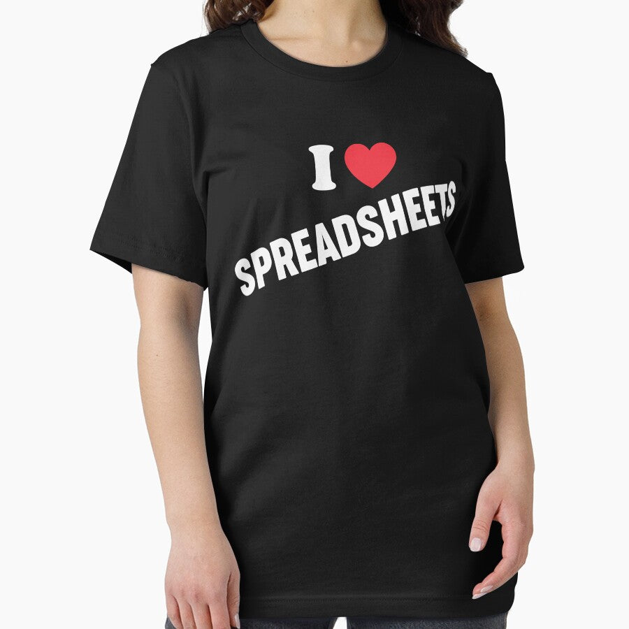 Funny Accountant Humor | I Love Spreadsheet by tmerchtrends