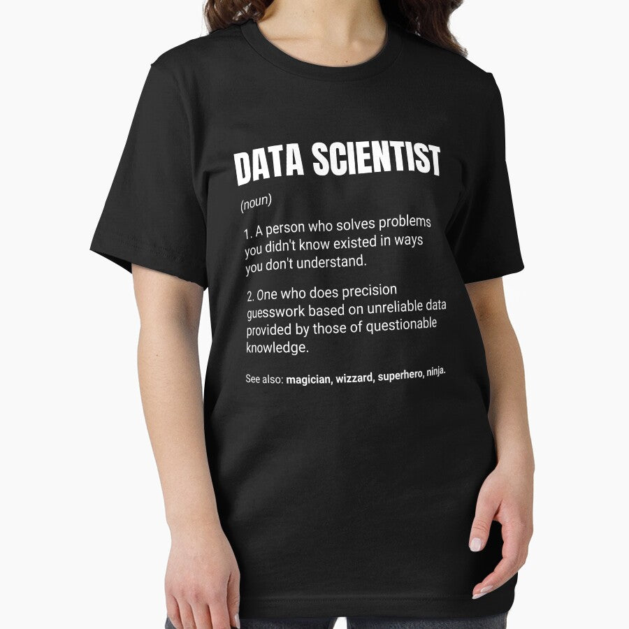 Data Scientist Funny Work Definition by CuteLovelyDesigns