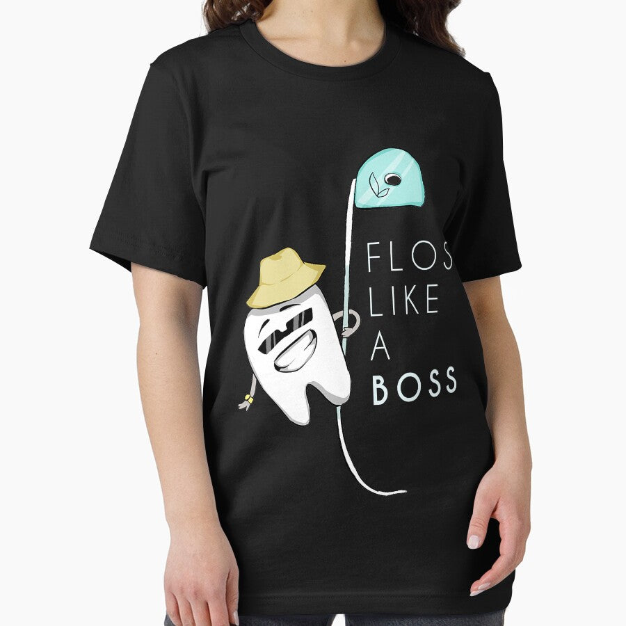 Floss Like a Boss Funny Dentist Teeth Dental by CarlaHerold