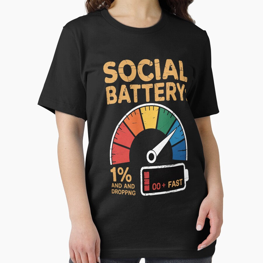 Low Social Battery - Introvert Energy by Lucaseinar