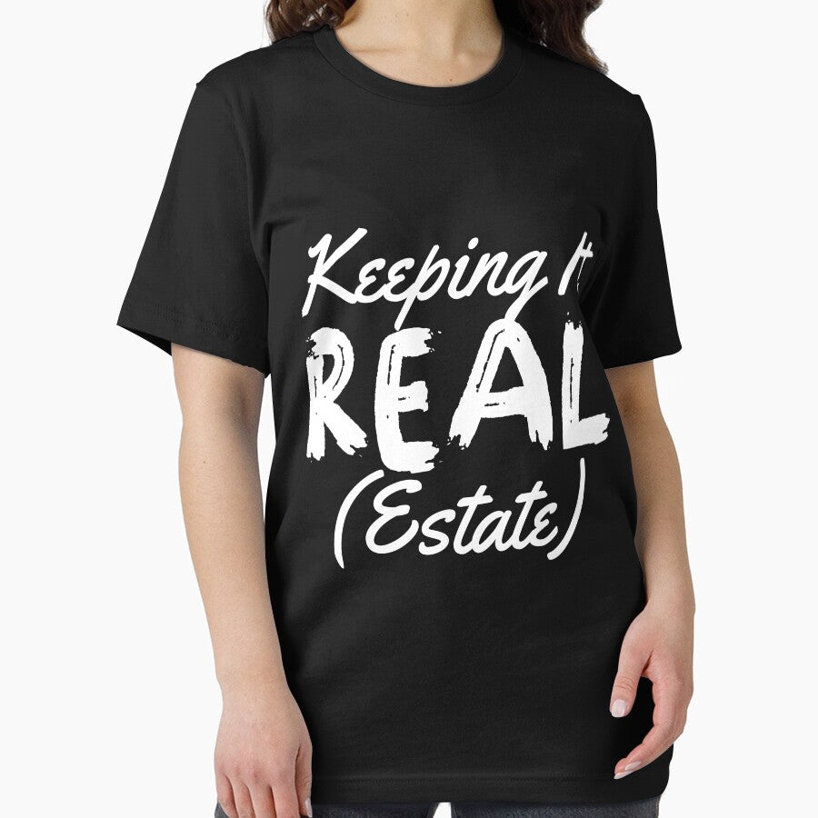 Real estate is my hustle funny realtor agent gift Keeping It Real by Akmloza