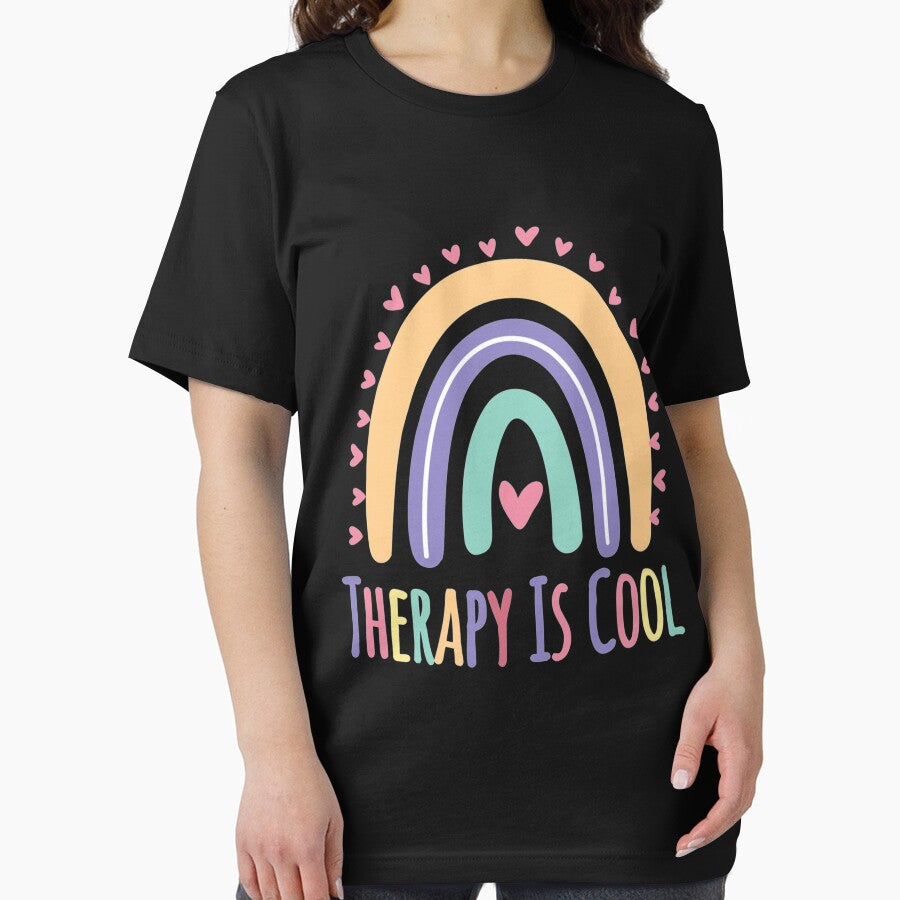 Therapy Is Cool Self Care Mental Health Awareness Gift by Sashakis